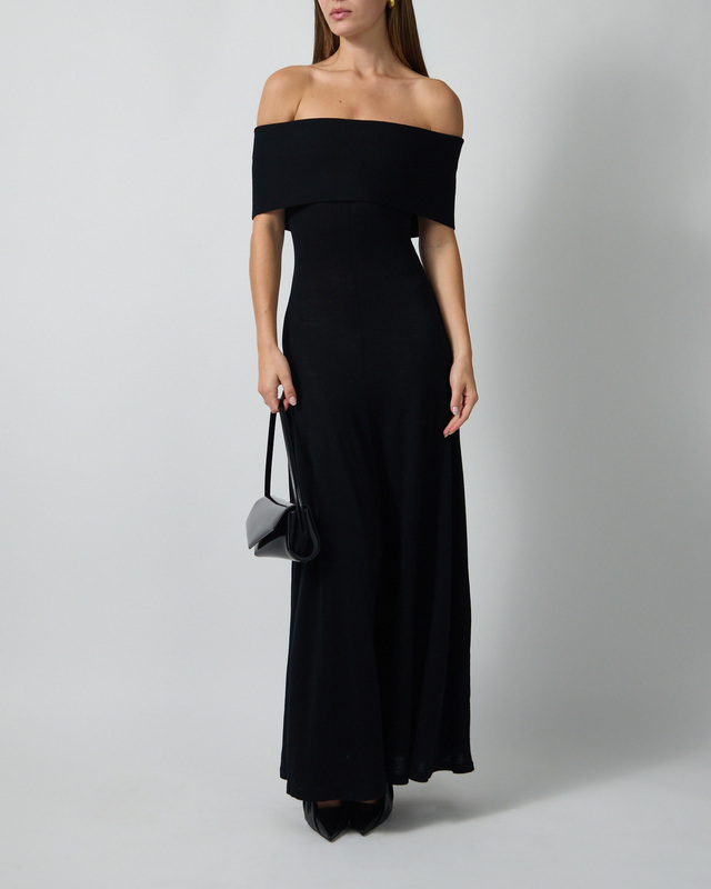 Kjole Odile Off-Shoulder Black
