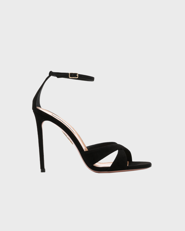 Aquazzura Heels Divine Sandal 105 Svart EUR 36