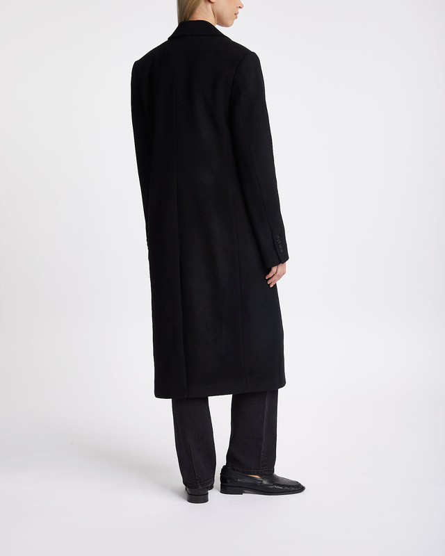 Filippa K 93 Slim Wool Coat Svart 34