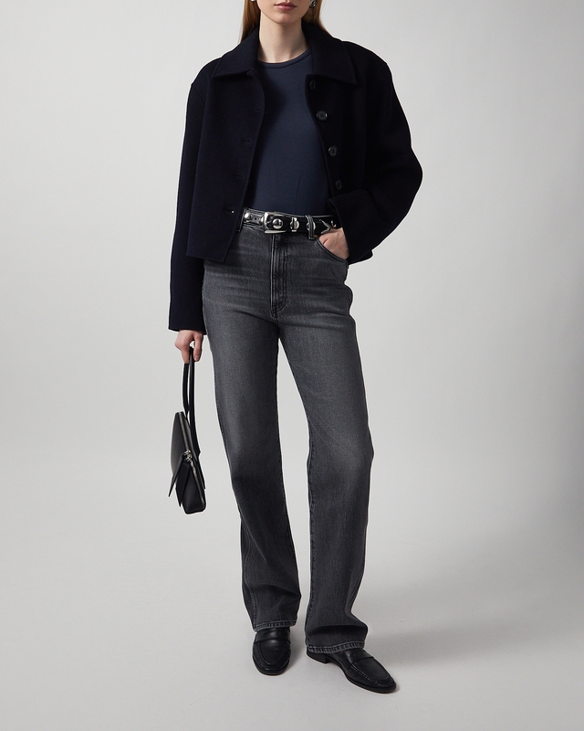 T-Shirt Baby Tee Modal Navy