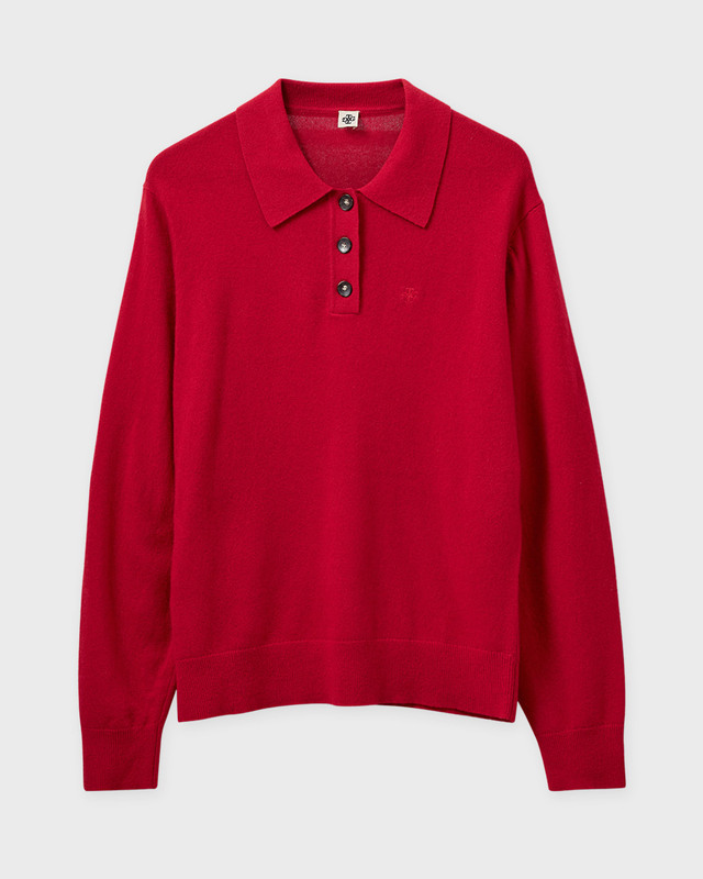 The Garment Sweater Como Polo Red UK 12 (EUR 40)