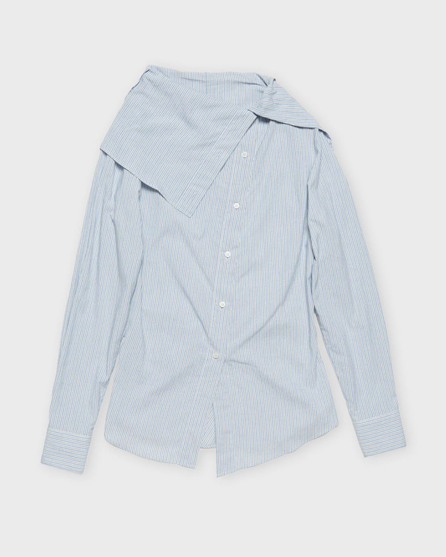 Acne Studios Skjorta Button Up Blouse  Blå/vit 40