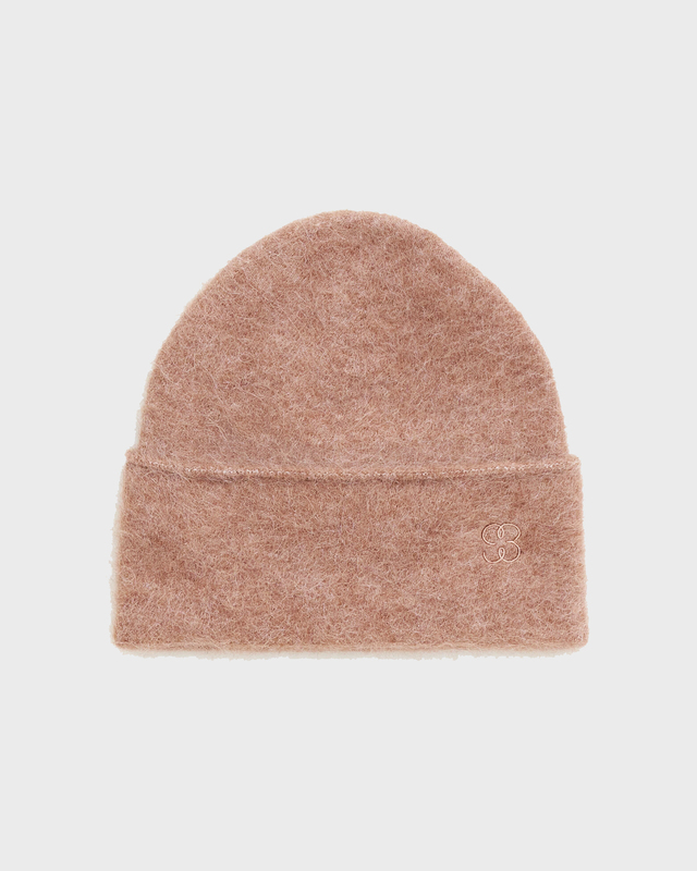 Filippa K Hat Fluffy Beanie Beige ONESIZE