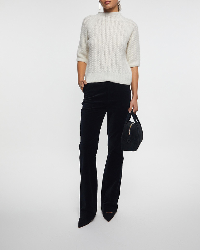 Byxor Asti Velvet Svart