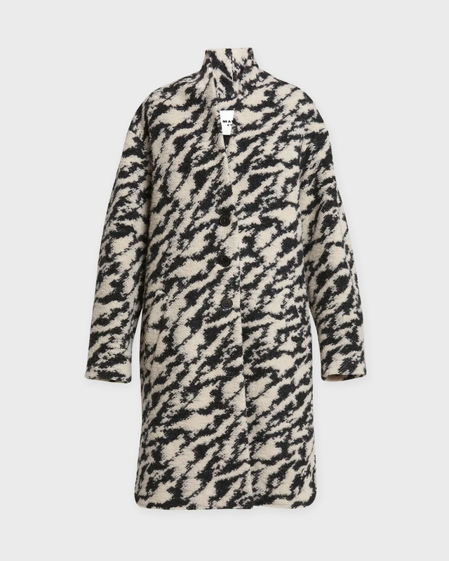 Isabel Marant Étoile Coat Felexia Svart/beige  FR 34 (EUR 32)