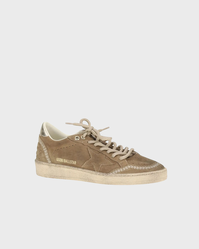 BALLSTAR SUEDE STAR AND NAPPA HEEL