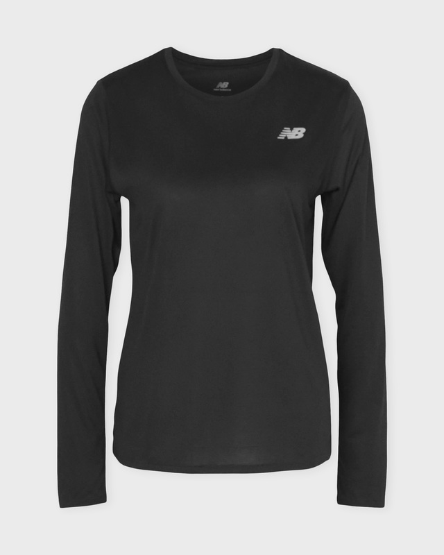 New Balance Topp Sport Essentials Long Sleeve Svart M