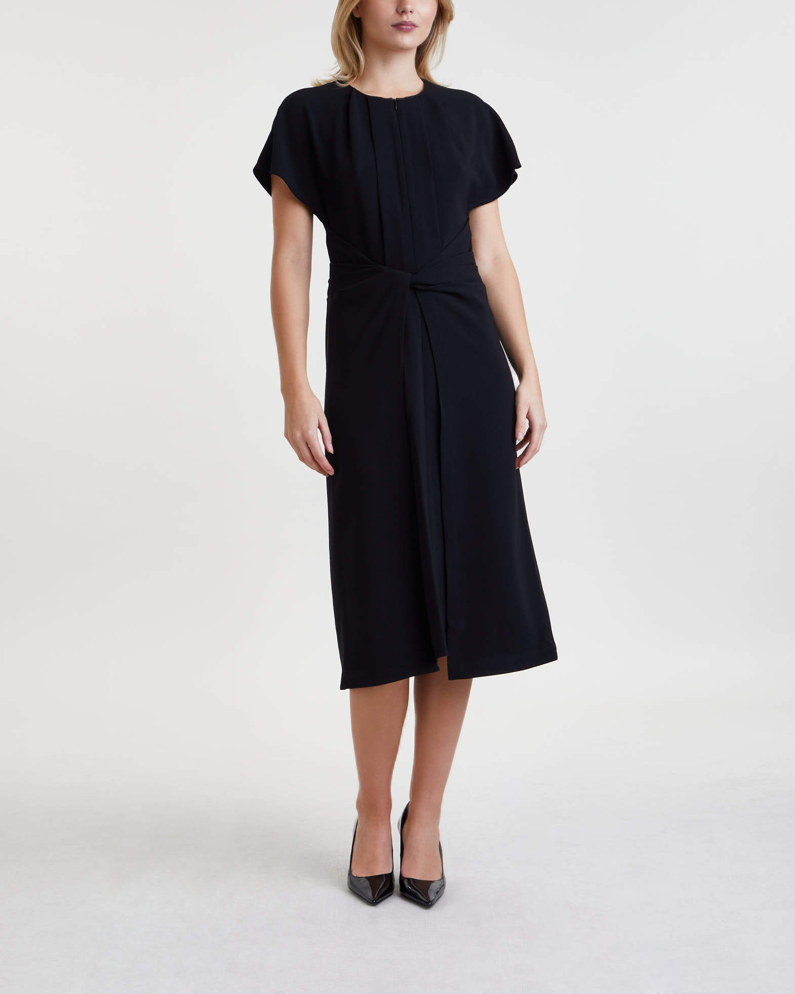 Proenza Schouler Klänning Julie In Matte Viscose Crepe | WAKAKUU