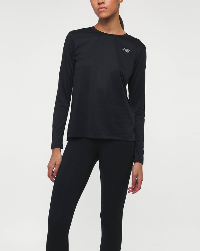 New Balance Top Sport Essentials Long Sleeve Black M