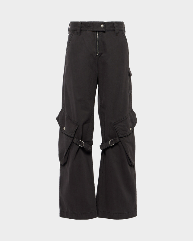 Acne Studios Pants Cargo Charcoal 36