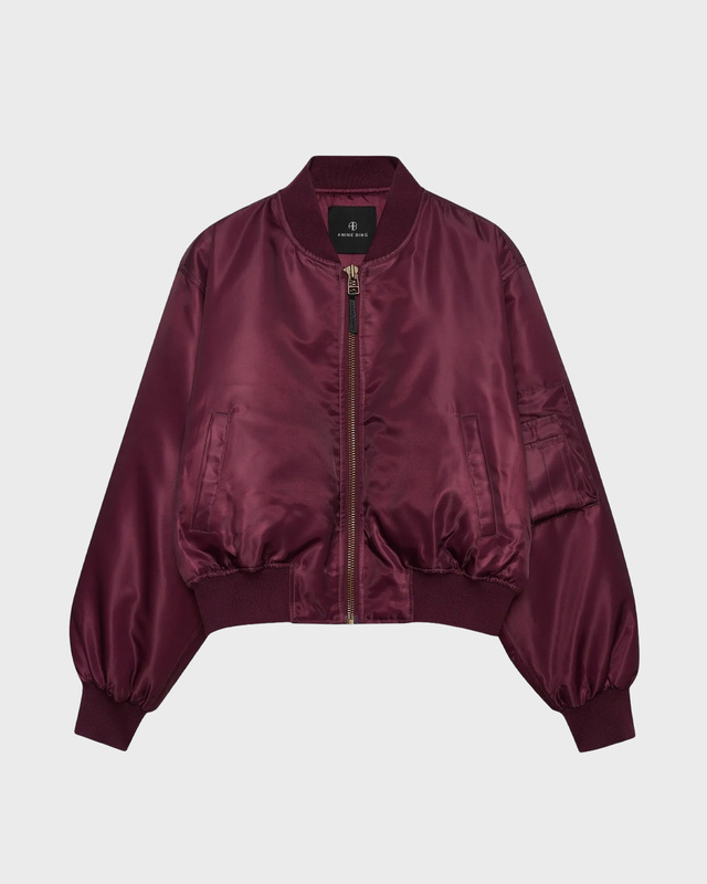Bomber Leon Burgundy