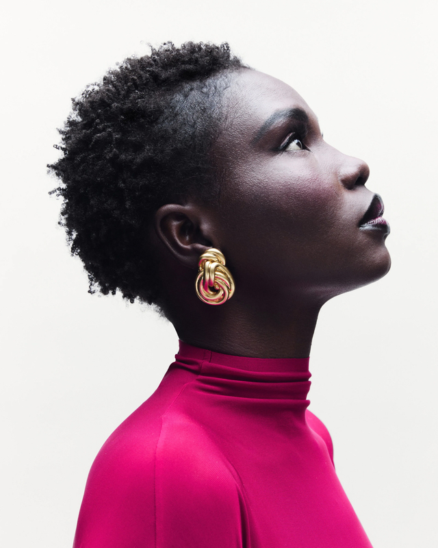 Örhängen Knot Guld