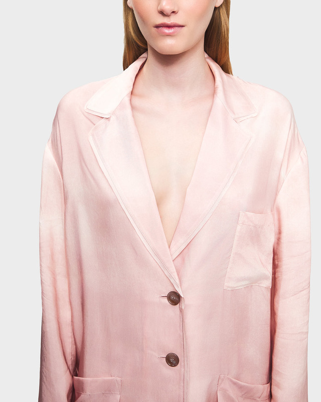 Acne Studios Blazer Relaxed Print Light pink 34