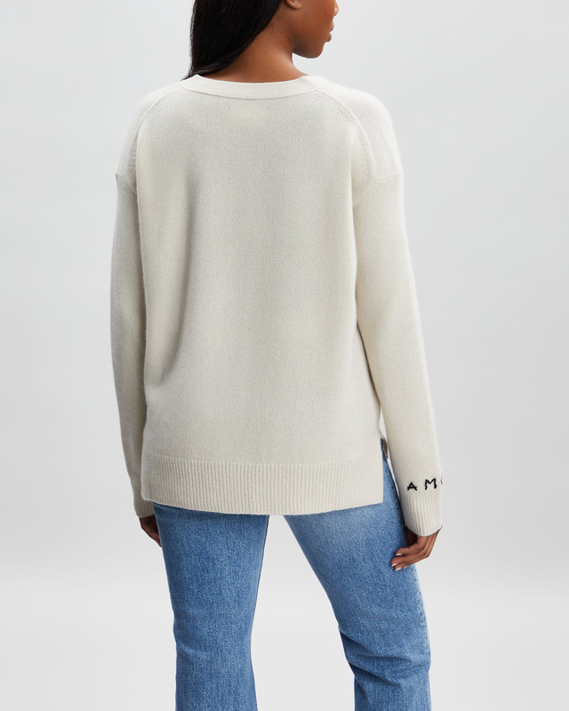 Zadig & Voltaire Cardigan Mirka Cashmere  Offwhite L