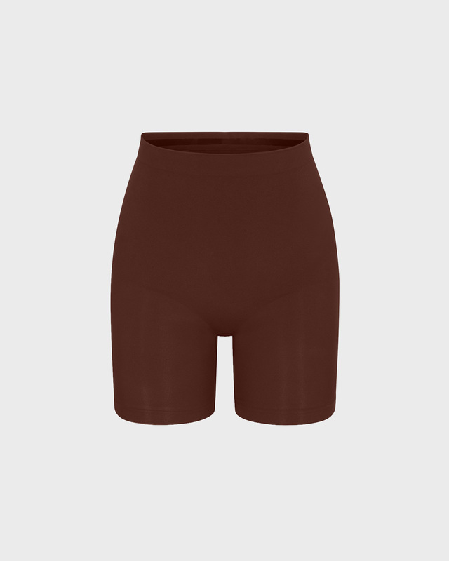 Shorts Seamless Sculpt Mid Thigh Cocoa