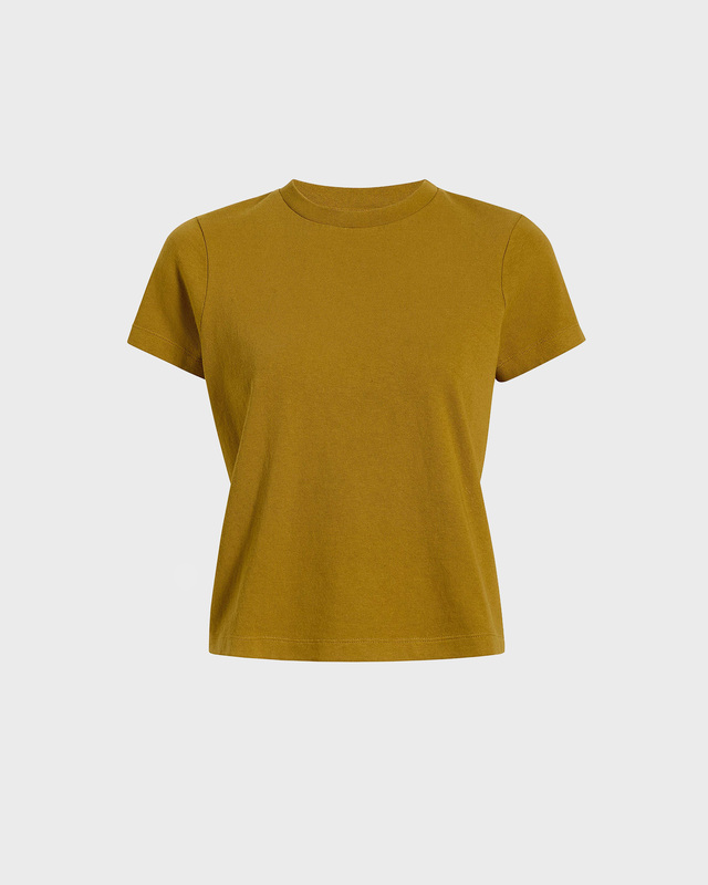 T-shirt Emmylou Yellow/Brown
