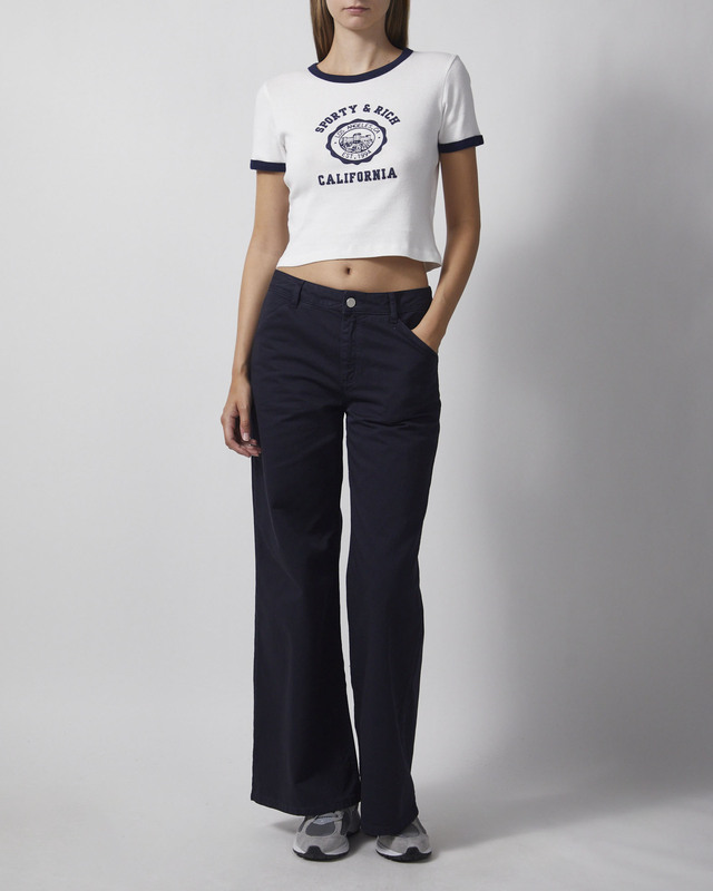 T-skjorte California Emblem Soft Ringer White