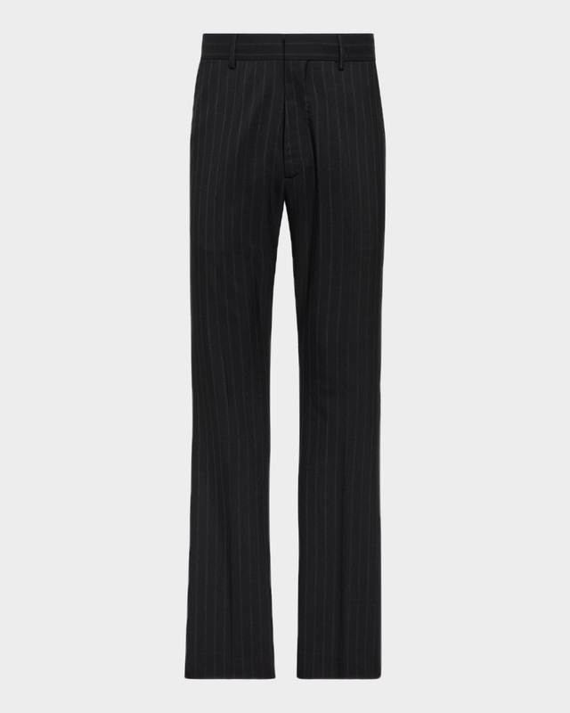 Acne Studios Byxor Suit Stripes  Navy 38