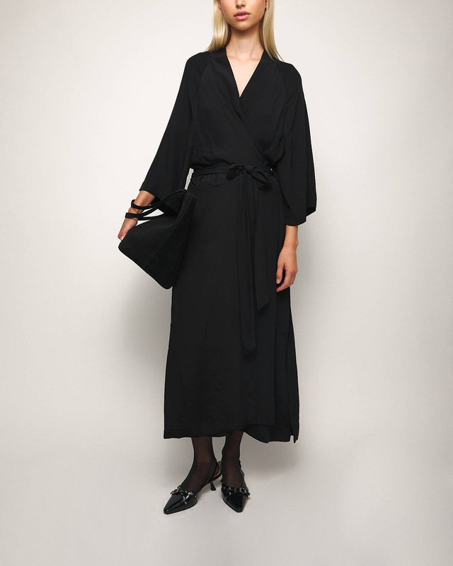 Rodebjer Dress Mabelin Cape Black M