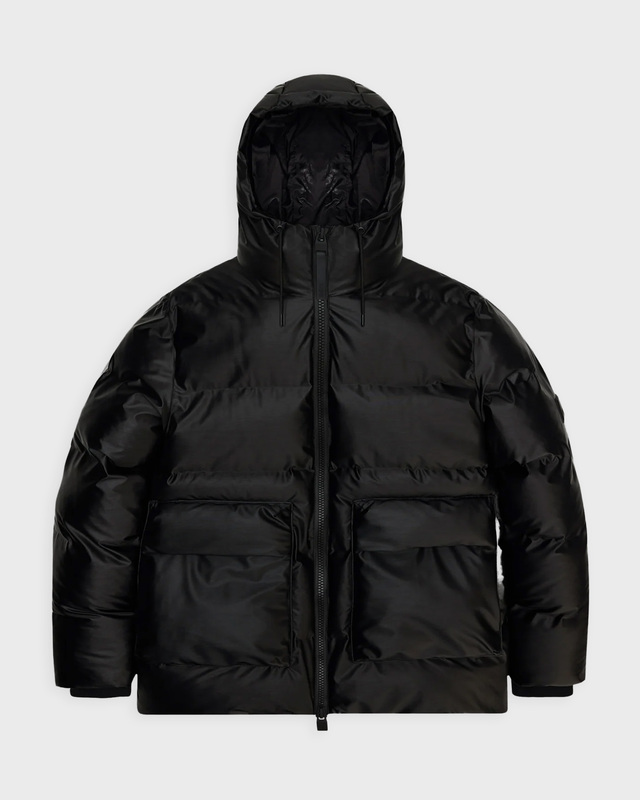 Rains Jacka Alta Puffer Cargo W3T3 Svart XS