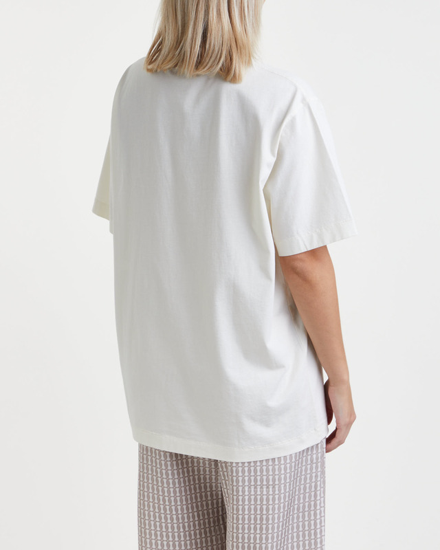 By Malene Birger T-Shirt Fayeh Offwhite S