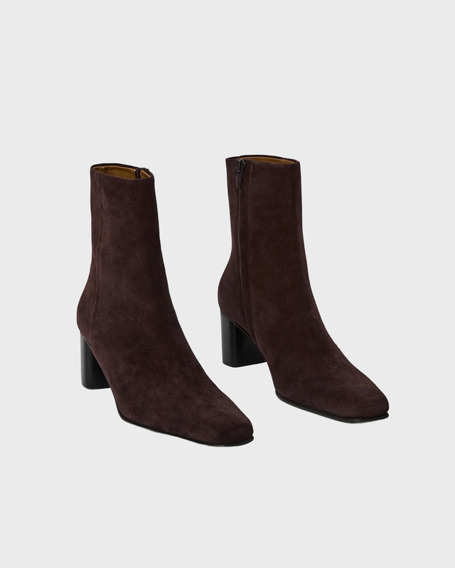Ankelstøvler Praia Walnut Suede