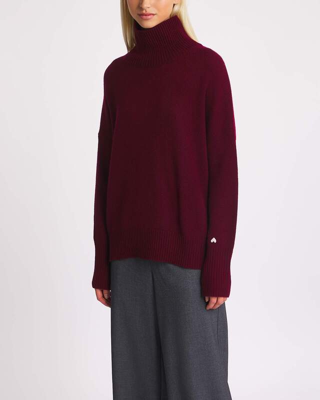 LISA YANG Sweater Heidi Cashmere Red 2 (M-L)