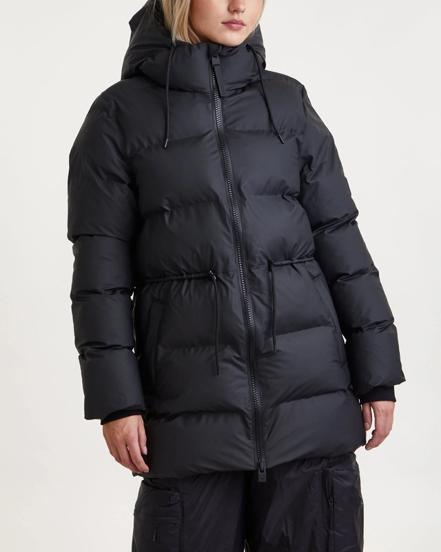 Rains Jacka W Alta Puffer Parka Svart XS