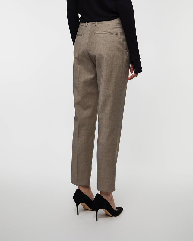 Filippa K Byxor Emma Cropped Cool Wool Khaki 36