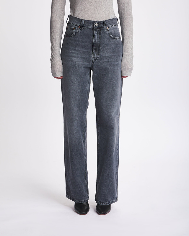 Dagmar Wide Leg Denim Ljusgrå W26/L32