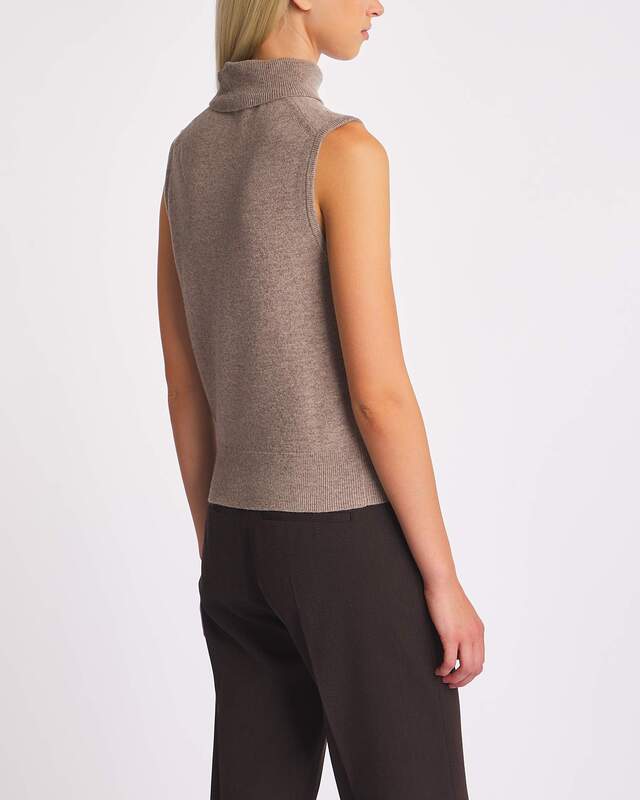 Filippa K Väst Knitted Turtleneck Beige XS