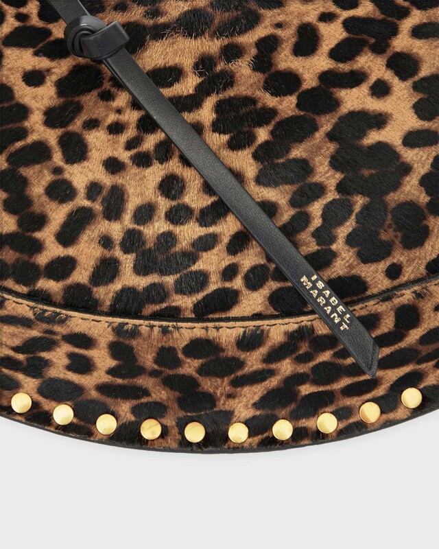 Isabel Marant Bag Oskan Moon Leopard ONESIZE