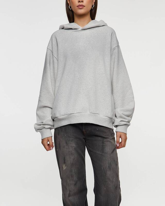 Acne Studios Acne Studios Logo Hoodie Ljusgrå S