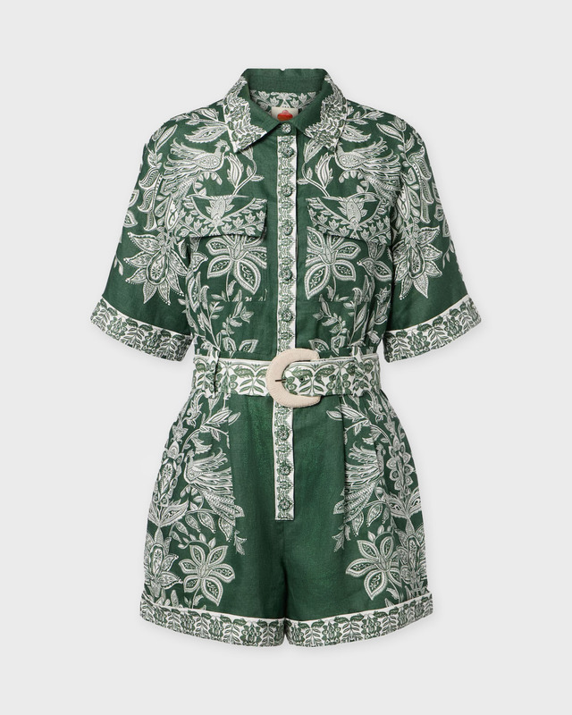 Romper Miranda Short Sleeve Grön