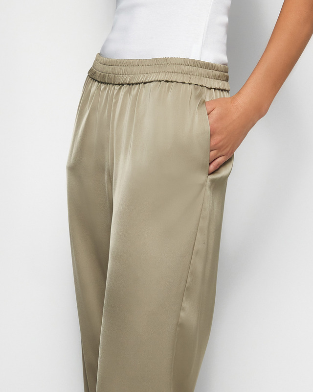 Wakakuu Icons Trousers Maria Satin Champagne S