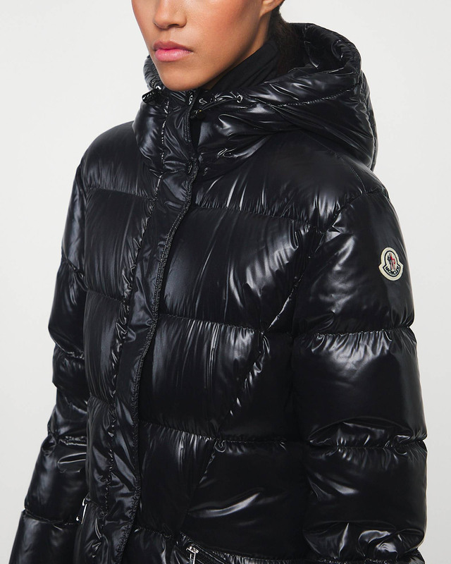 Moncler Jacket Bellevue Long Down Black MONCLER 2 (M)