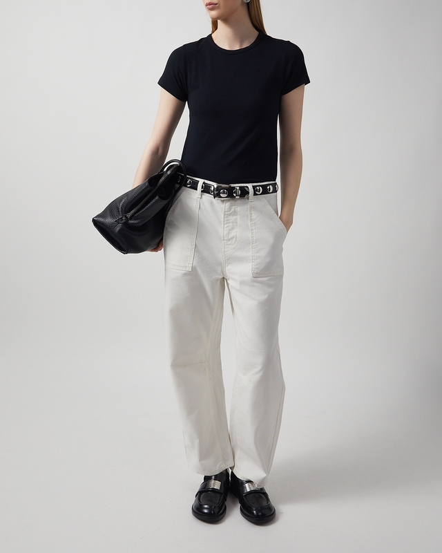 T-Shirt Baby Tee Modal Svart