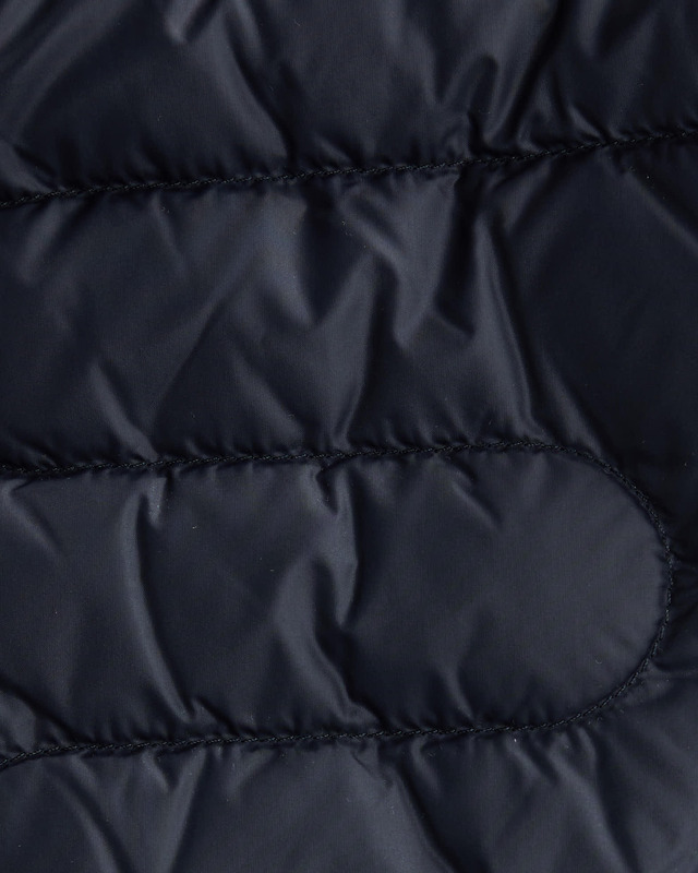 Moncler Cardigan Padded Cotton Zip-Up Svart XS