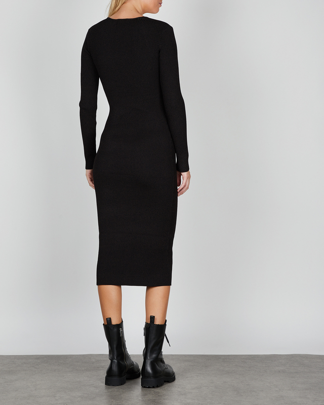 ganni wool dress