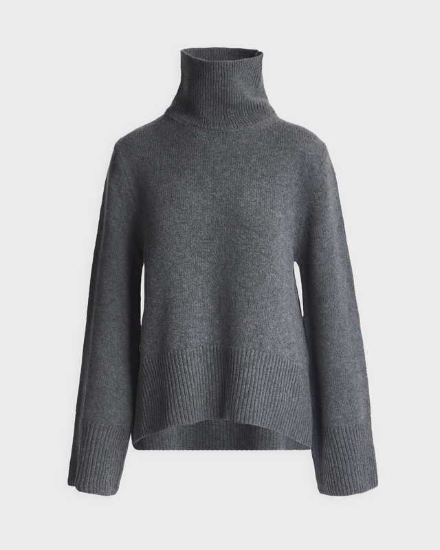 Wakakuu Icons Polo Sweater Uma Wool Cashmere Grå L