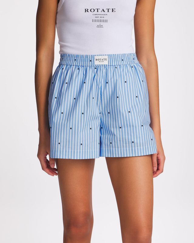 ROTATE Birger Christensen Shorts Elasticated Blue S