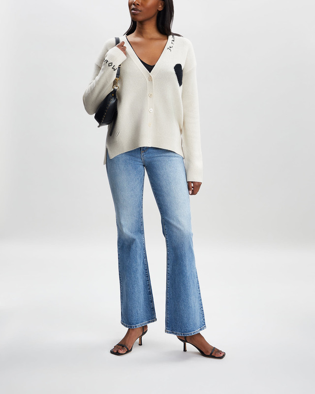 Zadig & Voltaire Cardigan Mirka Cashmere  Offwhite L