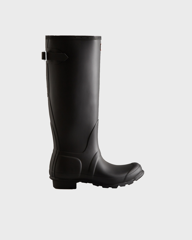 HUNTER Boots Women's Original Tall Back Adjustable  Black EUR 37