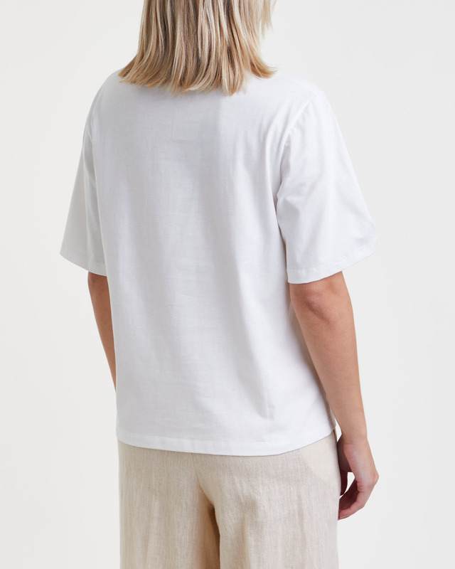 By Malene Birger T-Shirt Hedil Vit M