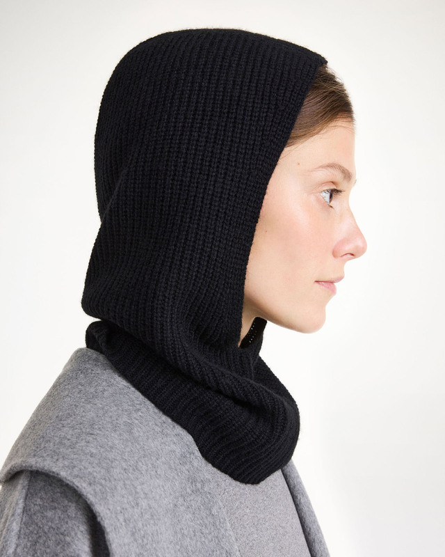 By Malene Birger Balaclava Renima  Black ONESIZE