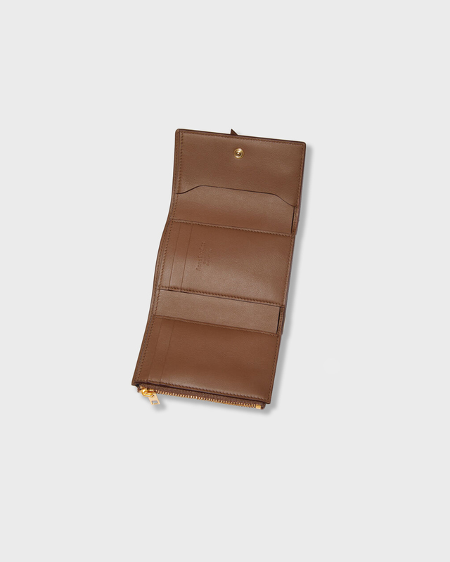 Acne Studios Wallet Musubi Folded Camel ONESIZE