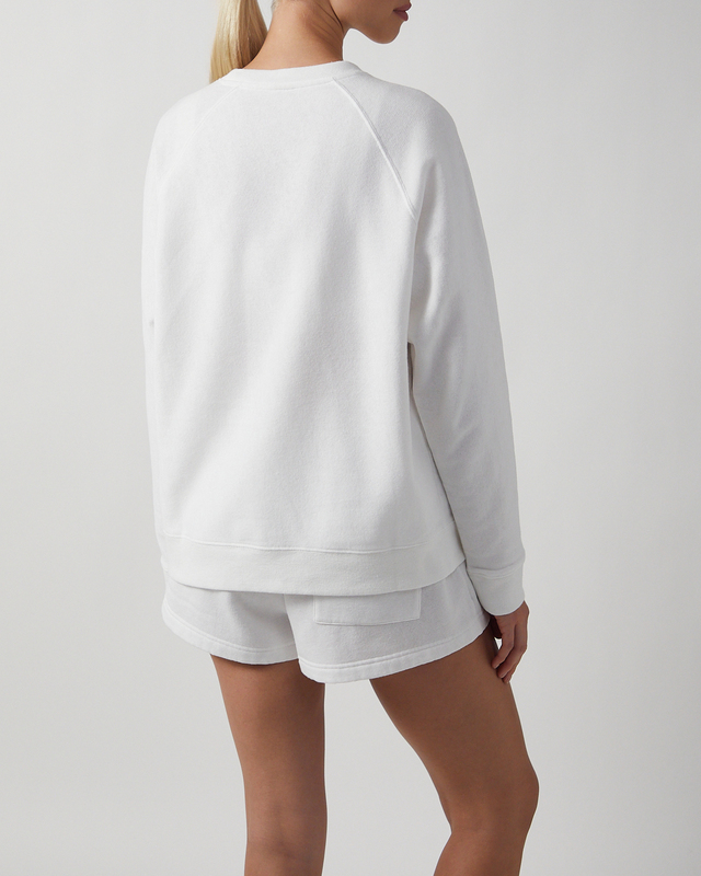 Sweatshirt Veritas Soft Crewneck White