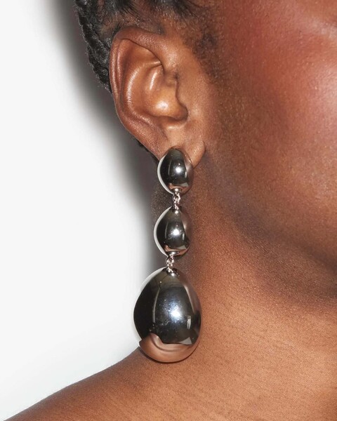 Earrings Boucle d'Oreill Awa Silver ONESIZE 2