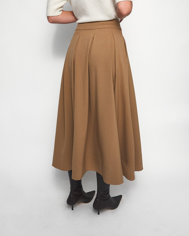 Wakakuu Icons Skirt Milan Camel XS