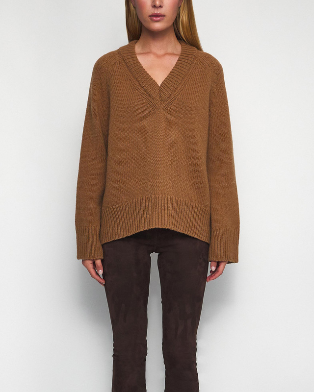 Wakakuu Icons Sweater Glenco Wool Cashmere Camel XS